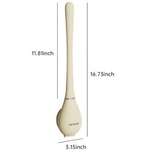 UFORU Long-Handled Toilet Brush and Holder